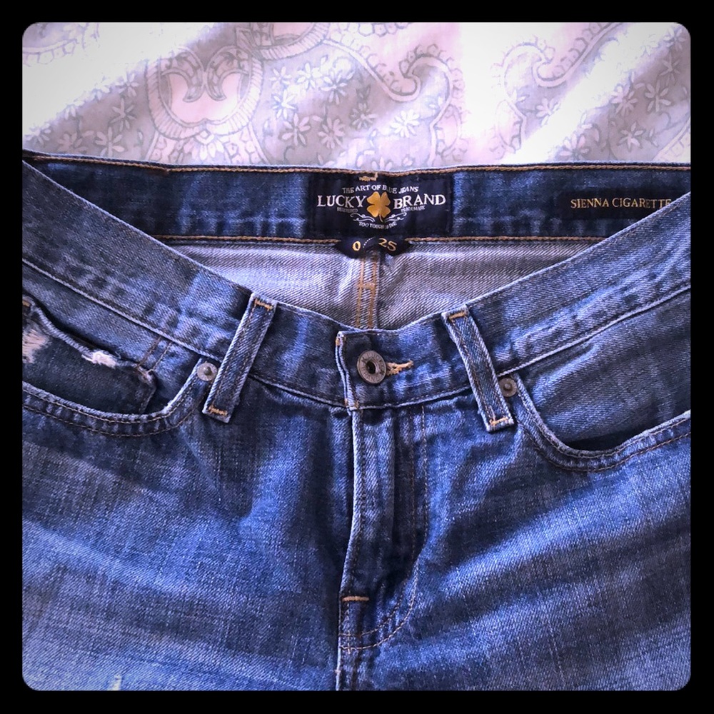 Lucky brand Sienna Cigarette Jeans